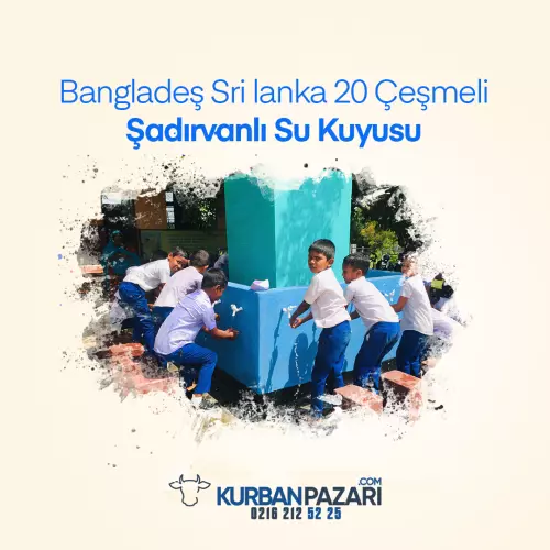 Bangladeş- Sri-lanka 20 Çeşmeli Şadırvanlı Kuyusu